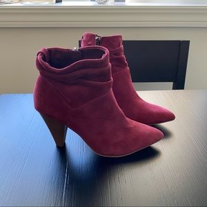 Bleecker and Bond -  Rainer booties (burgundy)